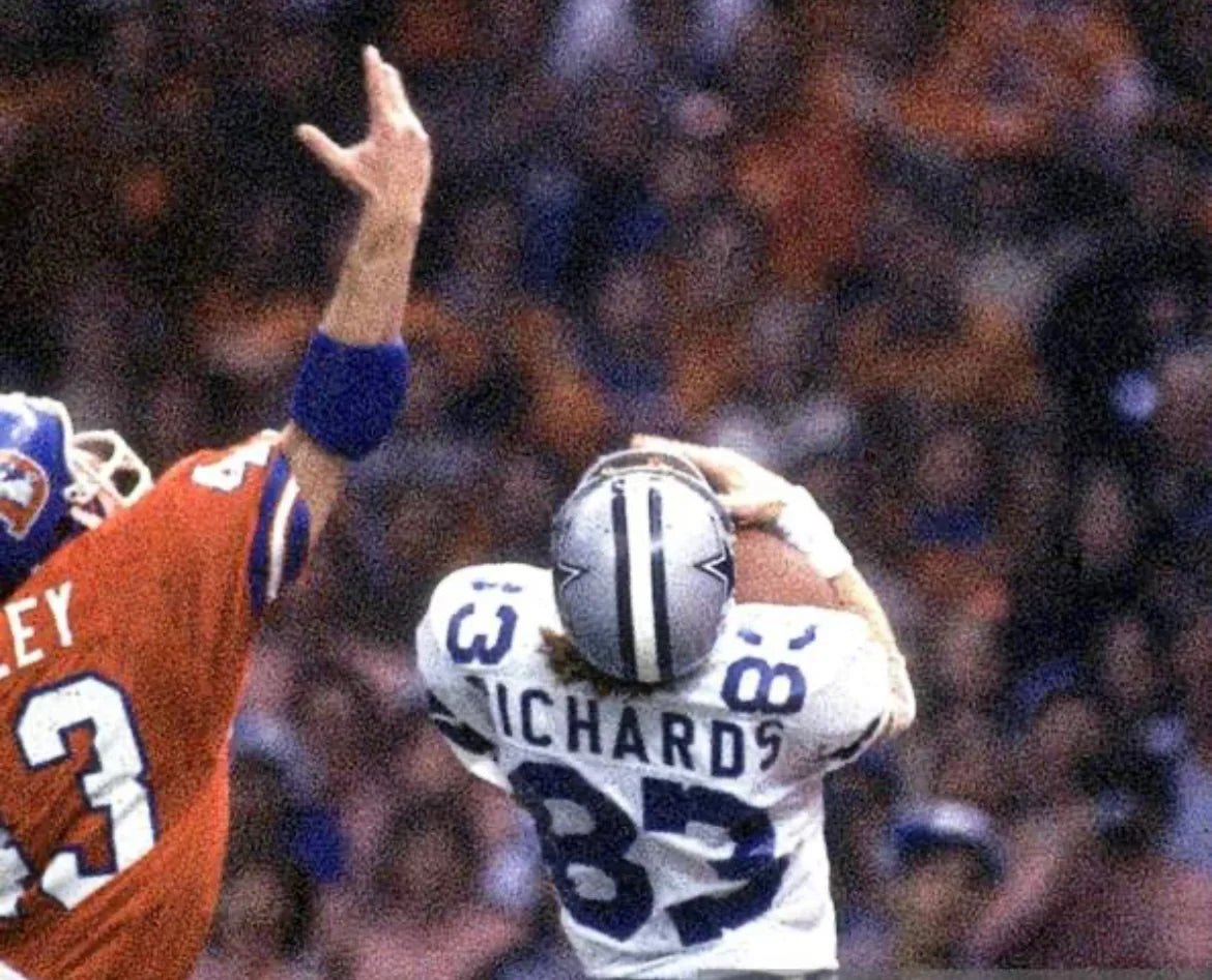 Golden Richards Dallas Cowboys Official NFL Jersey white Mitchell & Ness product image 5, provided for visual reference and