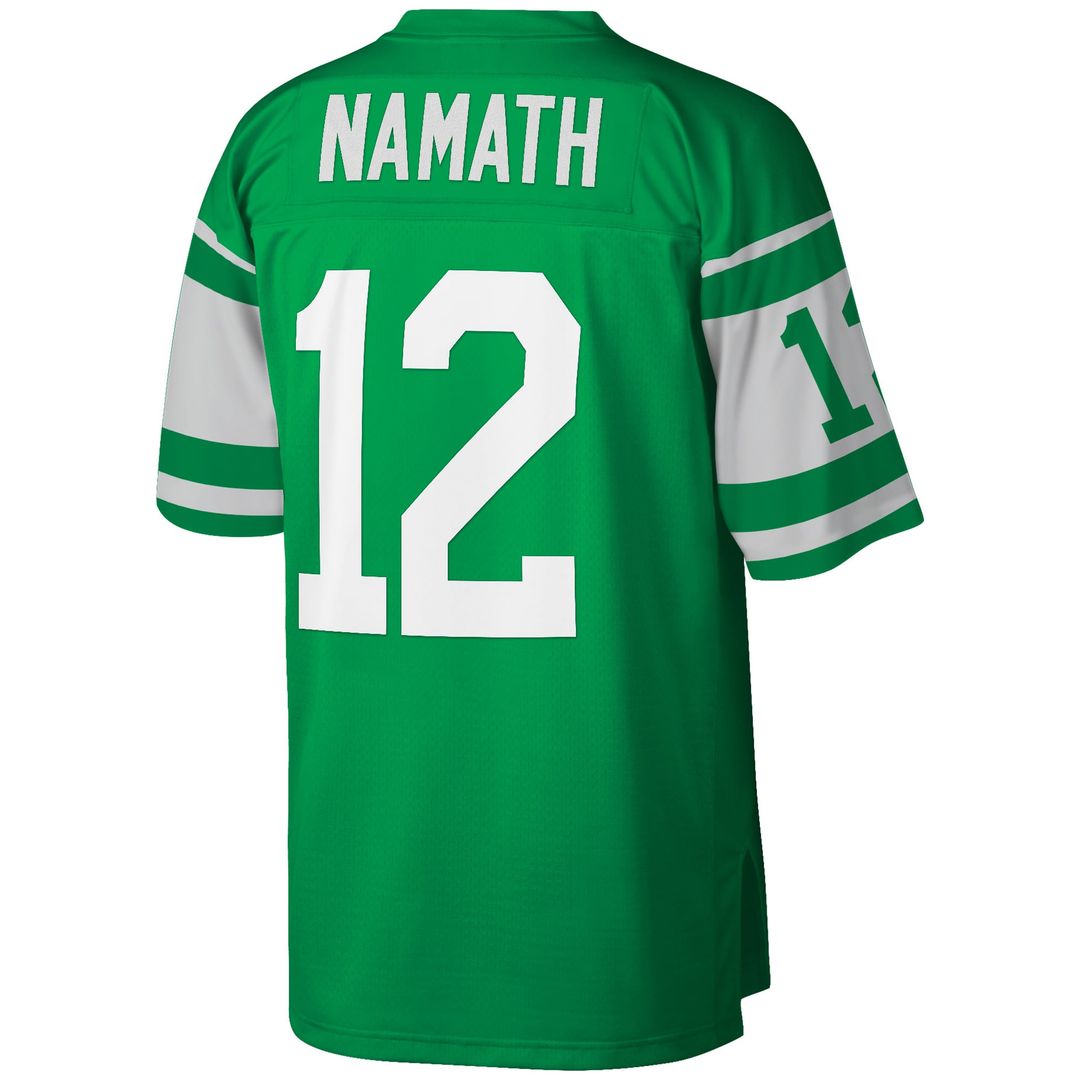 New York Jets Joe Namath Mitchell & Ness Green Big & Tall product image 3