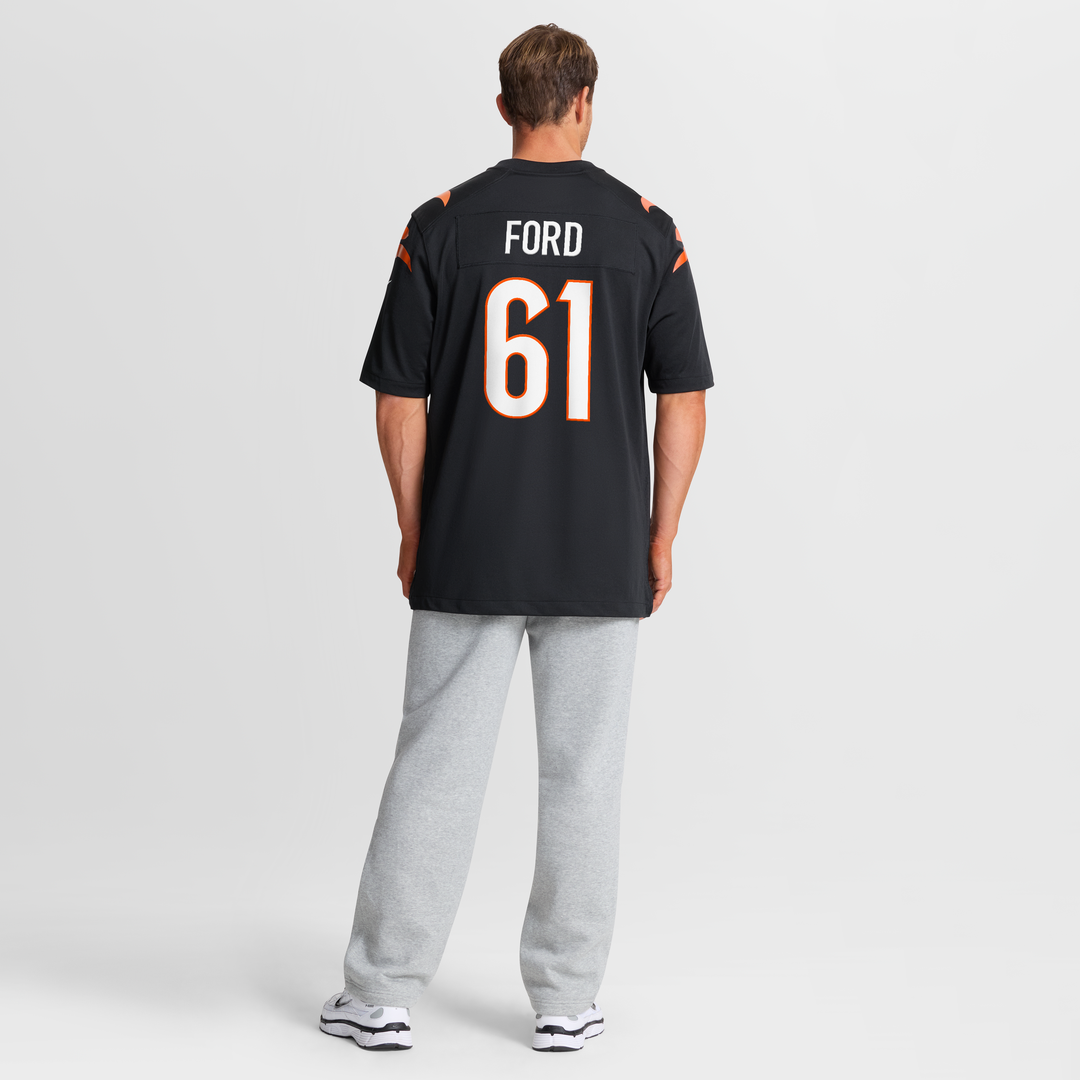 Cincinnati Bengals Cody Ford Nike Black Game Jersey product image 8