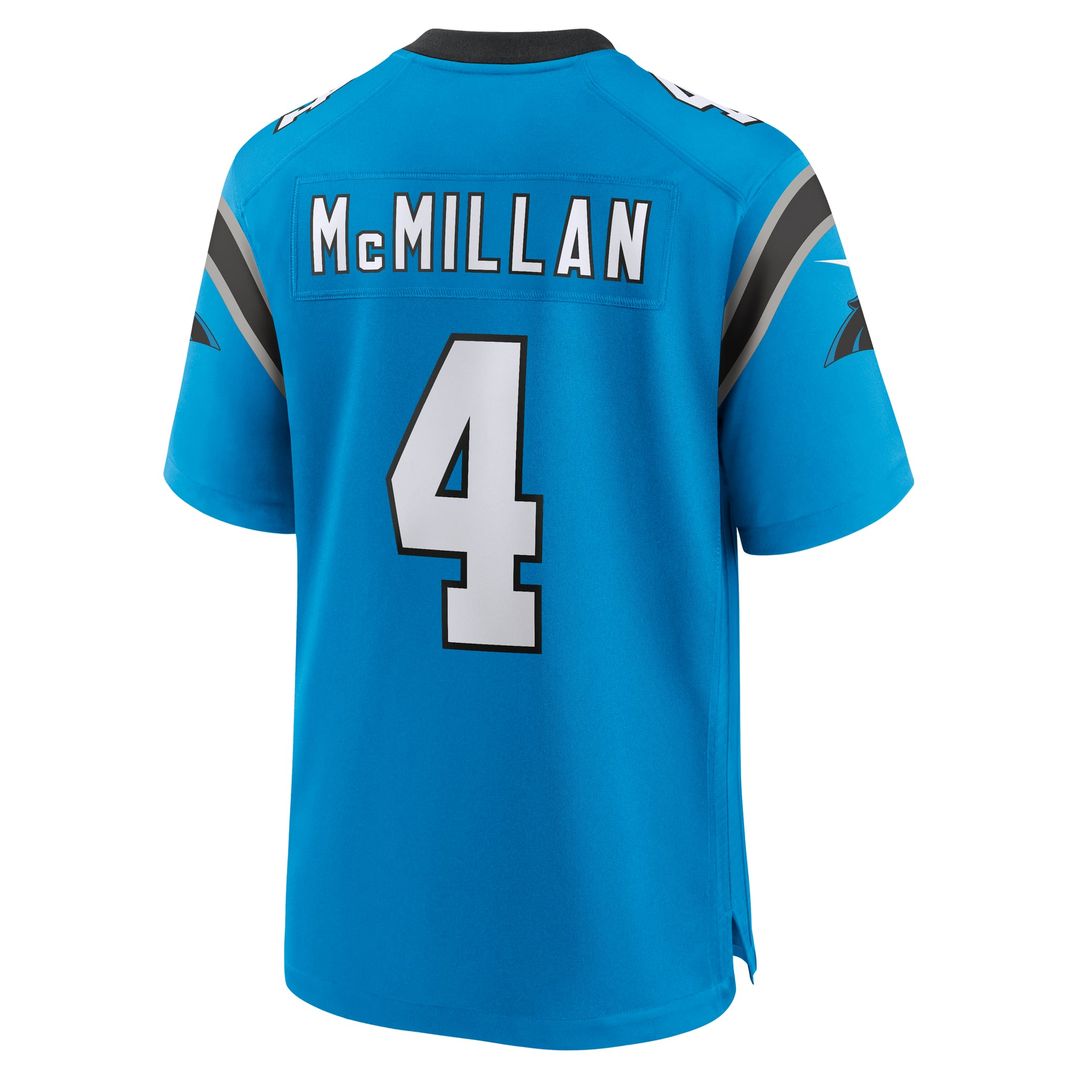 Carolina Panthers Tetairoa McMillan Nike Black Game Jersey product image 15