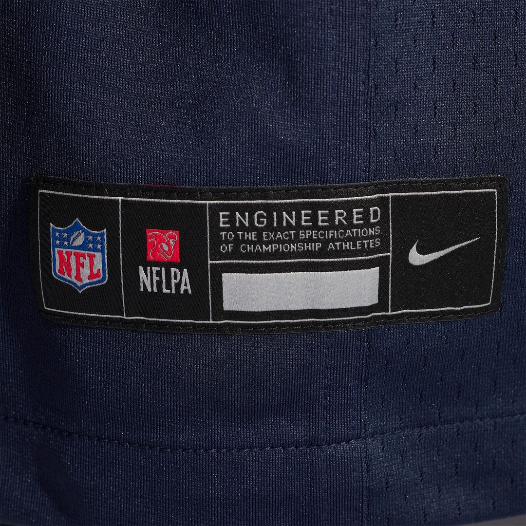 Chicago Bears Case Keenum Nike Navy Game Jersey product image 6