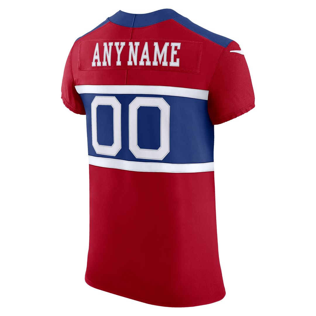 New York Giants Nike Red Alternate Vapor FUSE Elite Custom product image 3