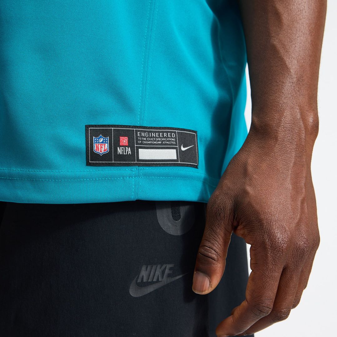 Jacksonville Jaguars Trevor Lawrence Nike Teal Team Vapor product image 13