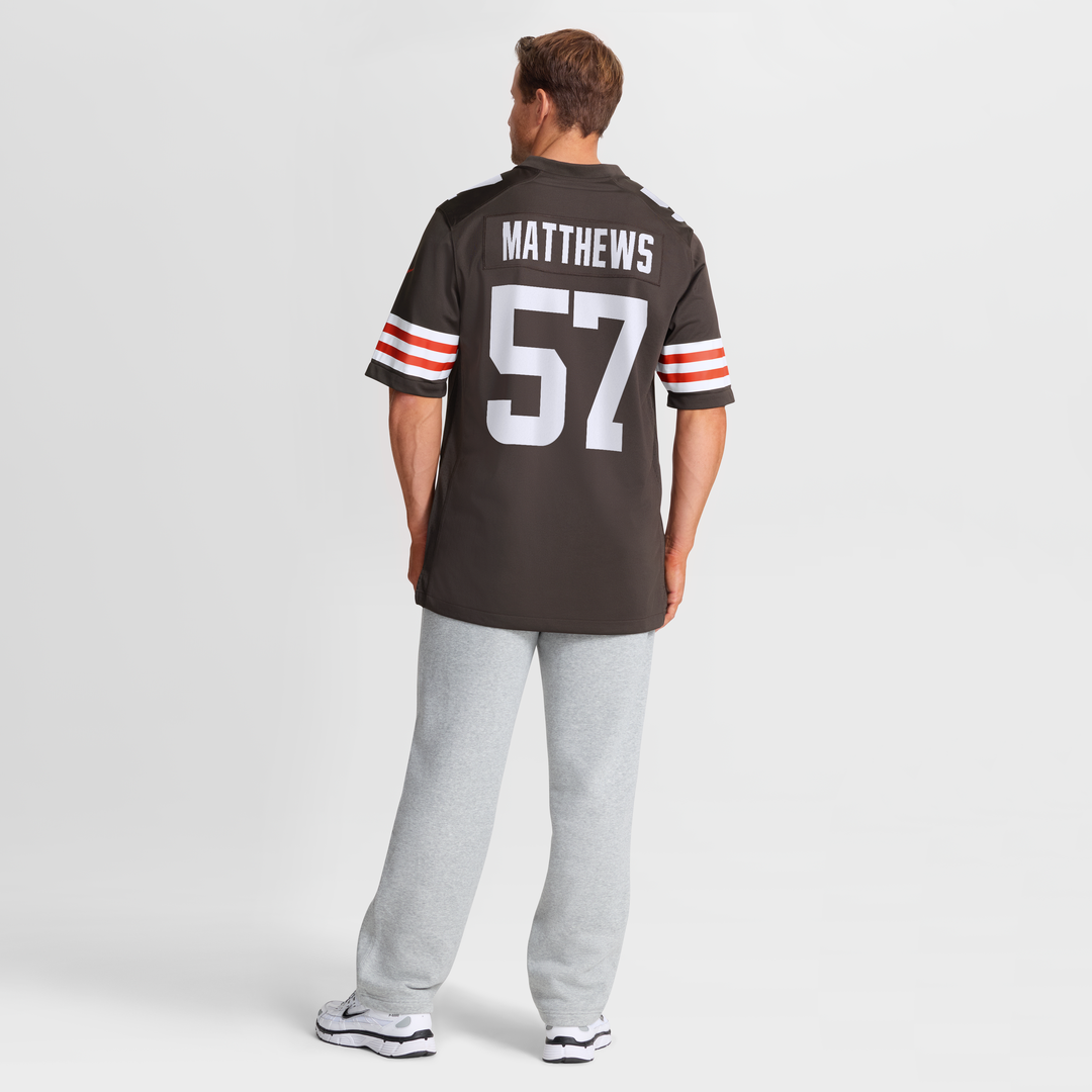 Cleveland Browns Clay Matthews Nike Brown Retired Player product image 8