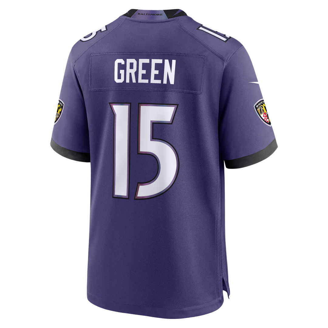 Baltimore Ravens Mike Green Nike Purple Game Jersey product image 3