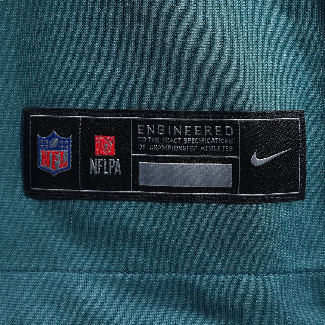 Philadelphia Eagles Nike Midnight Green Custom Jersey product image 6