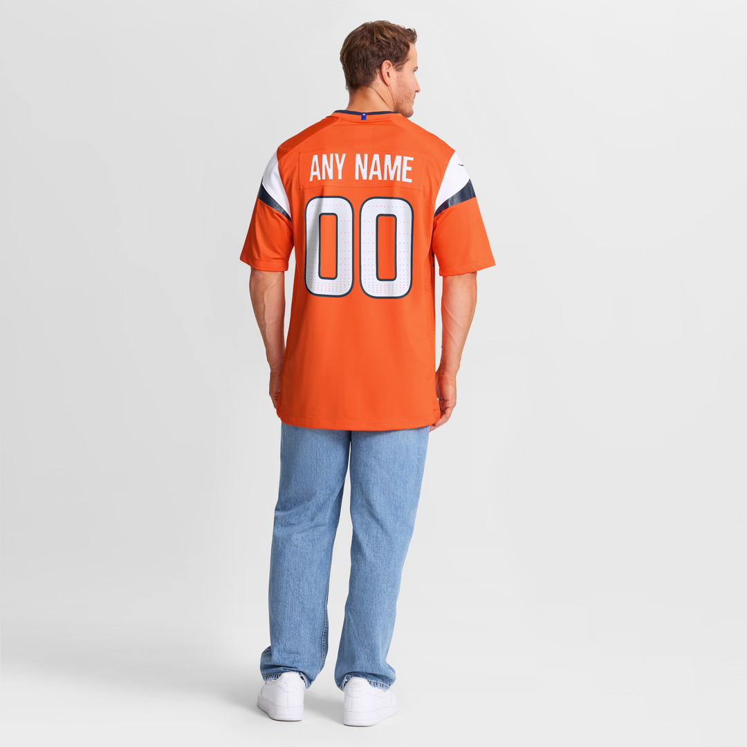 Denver Broncos Nike Orange Team Custom Jersey product image 8