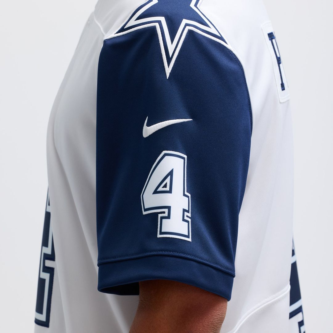 Dallas Cowboys Dak Prescott Nike Navy Vapor Limited Player product image 16