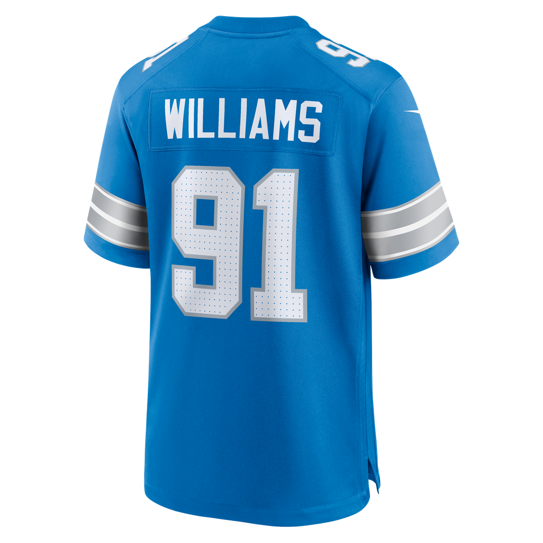 Detroit Lions Tyleik Williams Nike Blue Game Jersey product image 3