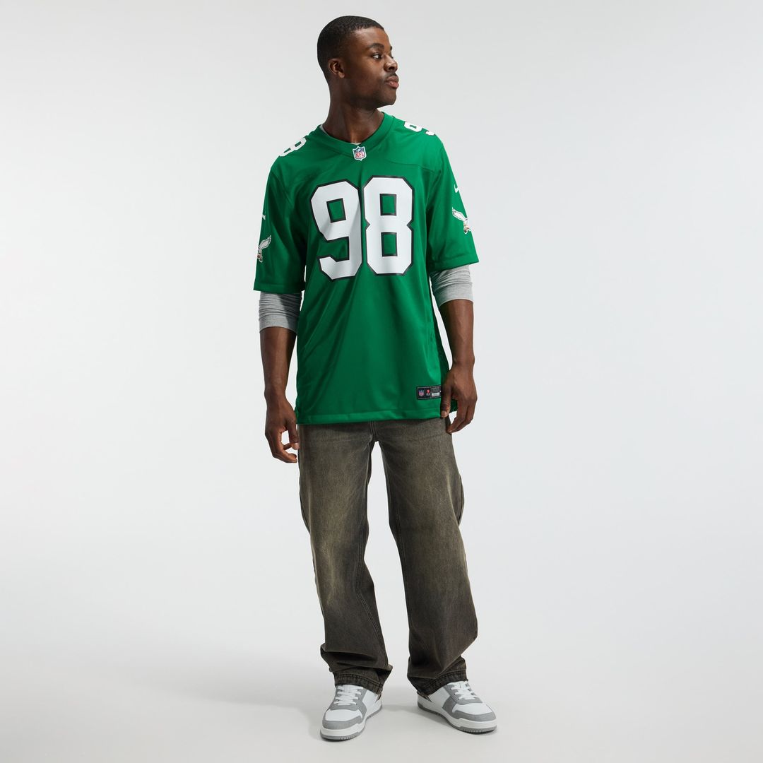 Philadelphia Eagles Jalen Carter Nike Midnight Green Game product image 10