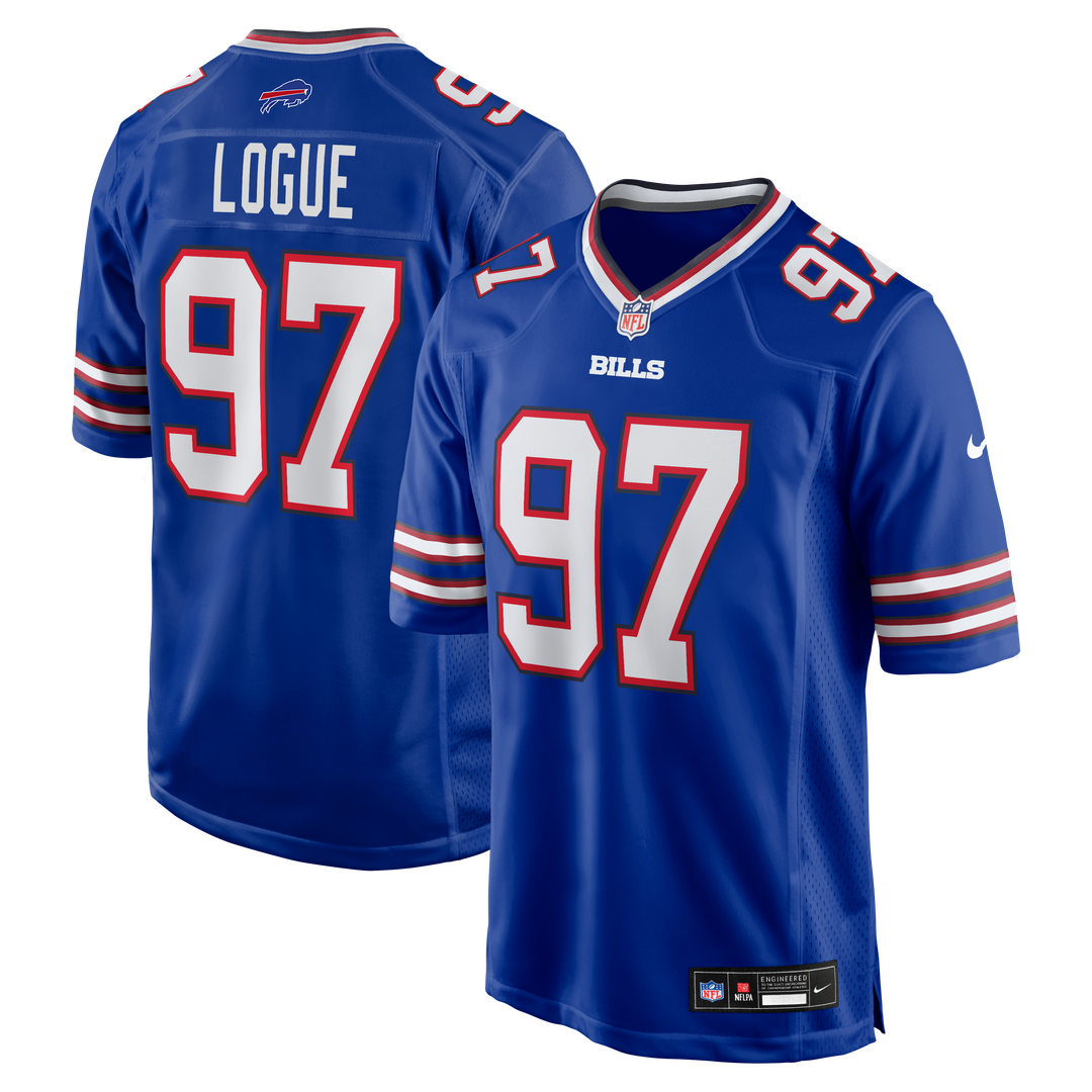 Buffalo Bills Zion Logue Nike Royal Game Jersey product image 1
