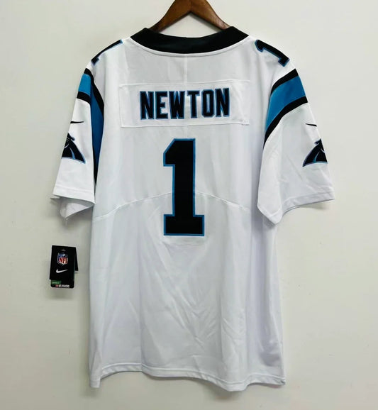 Cam Newton Carolina Panthers Official NFL NIKE Jersey White product image 1, provided for visual reference and product