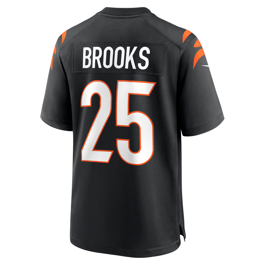 Cincinnati Bengals Tahj Brooks Nike Black Game Jersey product image 3