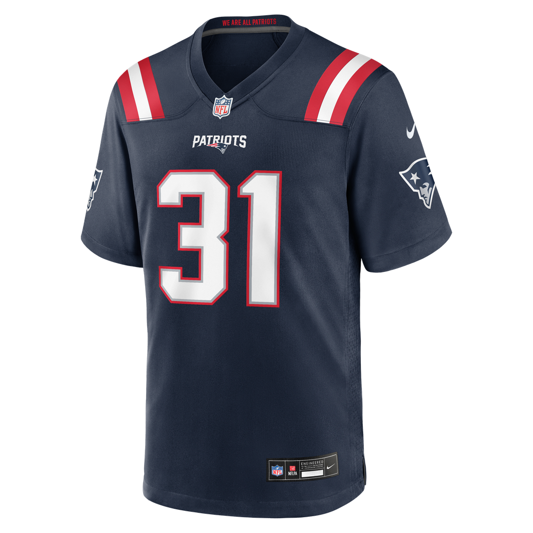 New England Patriots Kevin Byard III Nike Navy Game Jersey product image 4