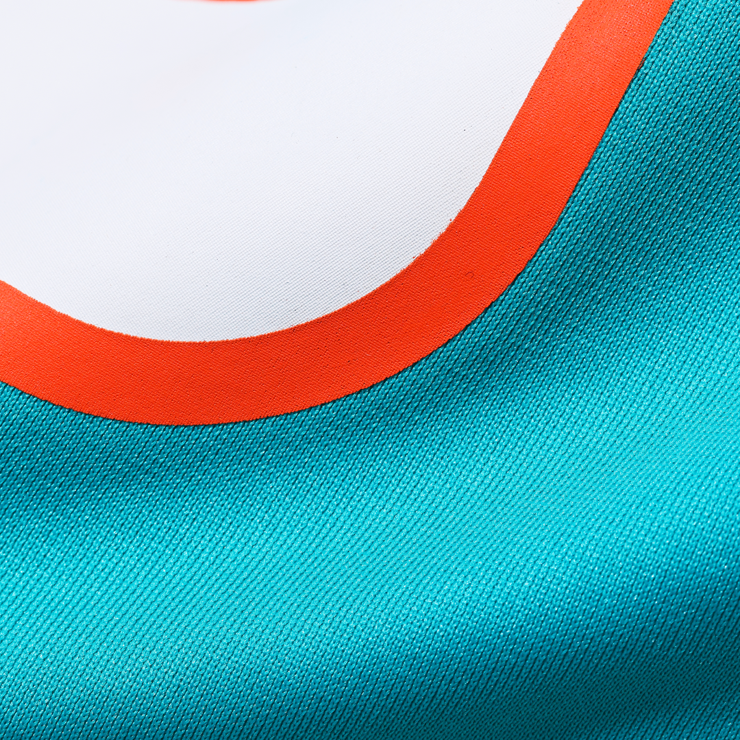 Miami Dolphins Rashard Lawrence Nike Aqua Game Jersey product image 5