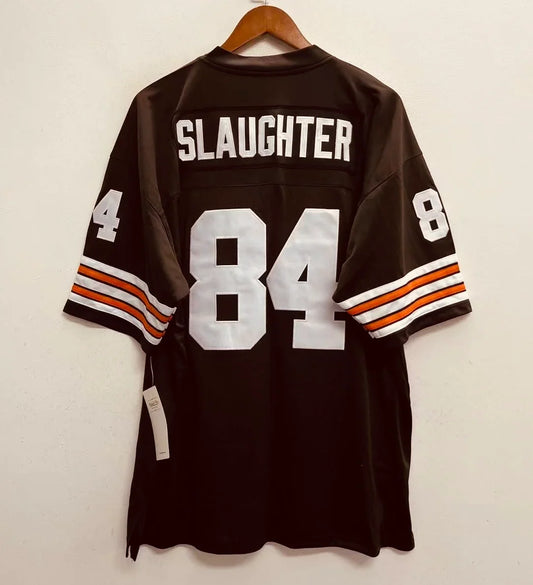 Webster Slaughter Cleveland Browns Official NFL Mitchell & Ness Jersey product image 1, provided for visual reference and