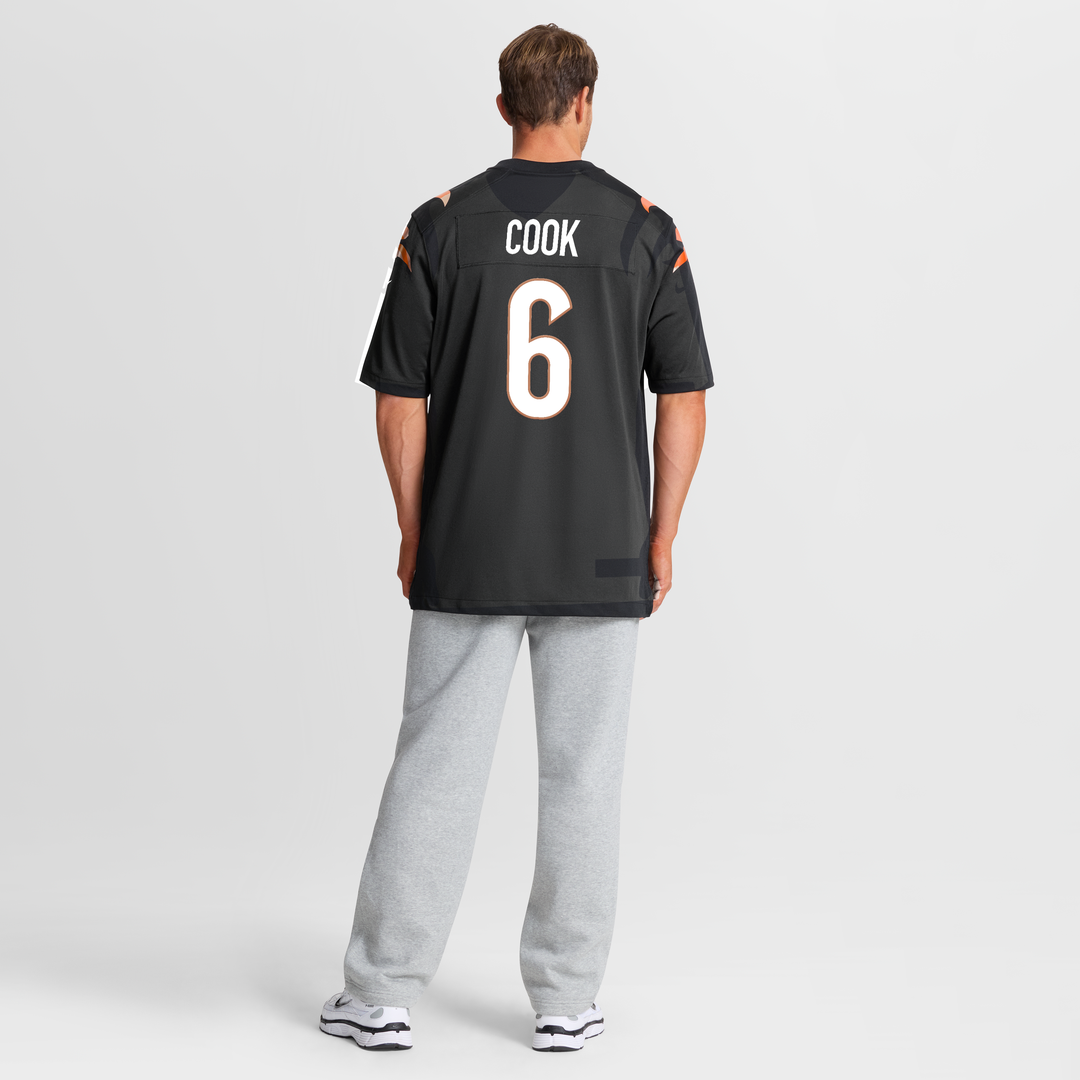 Cincinnati Bengals Bryan Cook Nike Black Game Jersey product image 5