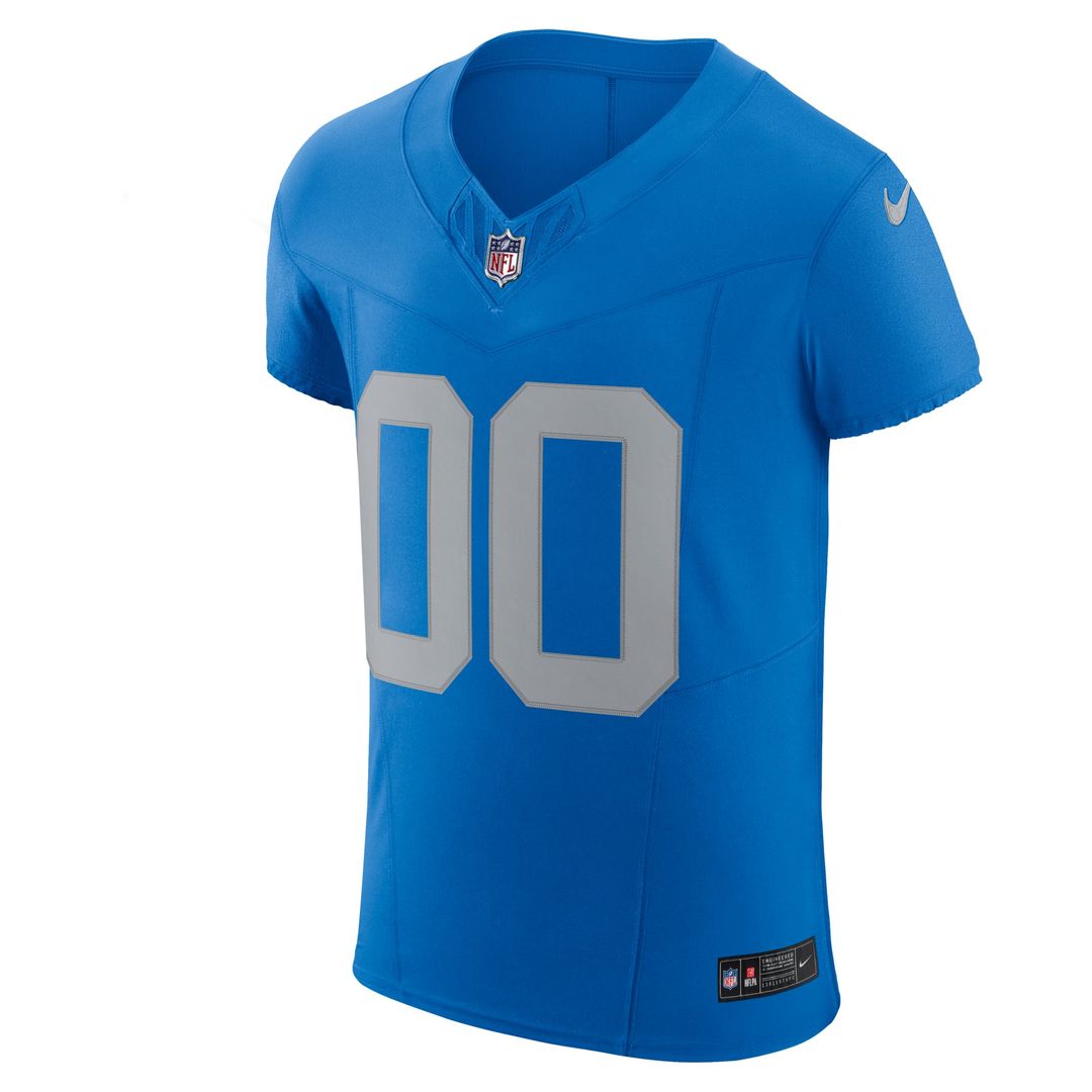 Detroit Lions Nike Blue Alternate Vapor FUSE Elite Custom product image 2