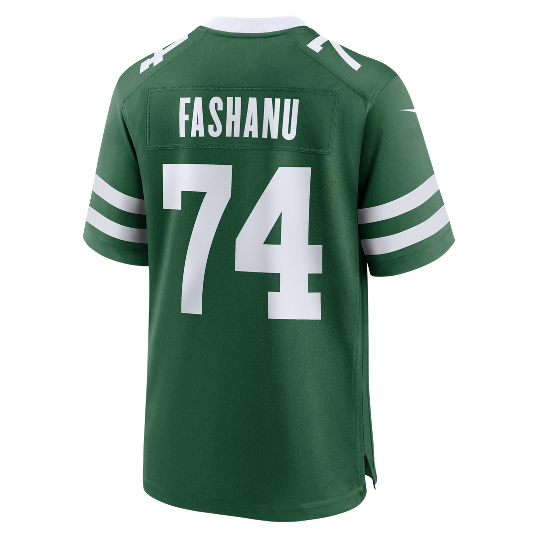 New York Jets Olu Fashanu Nike Gotham Green Game Jersey product image 3