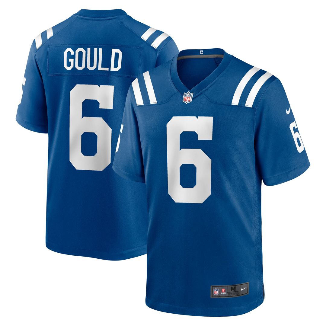 Indianapolis Colts Anthony Gould Nike Royal Game Jersey product image 1