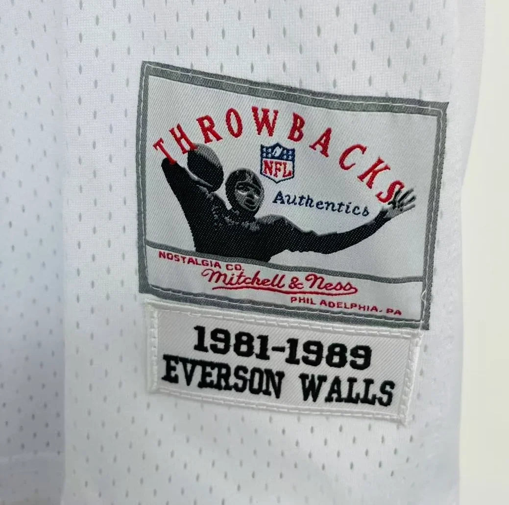 Everson Walls Dallas Cowboys Official NFL Jersey white Mitchell & Ness product image 2, provided for visual reference and