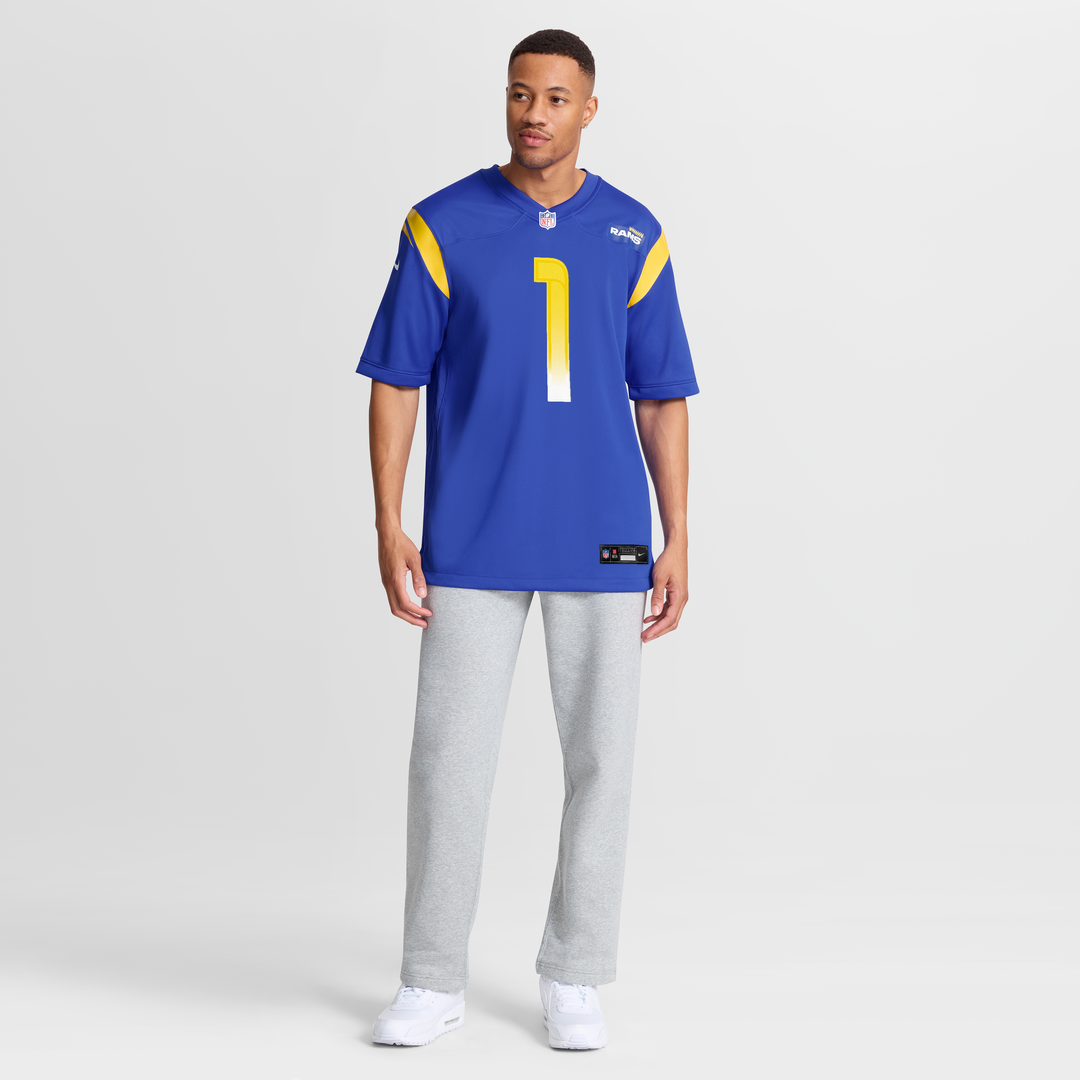 Los Angeles Rams Emmanuel Forbes Jr. Nike Royal Game Jersey product image 7