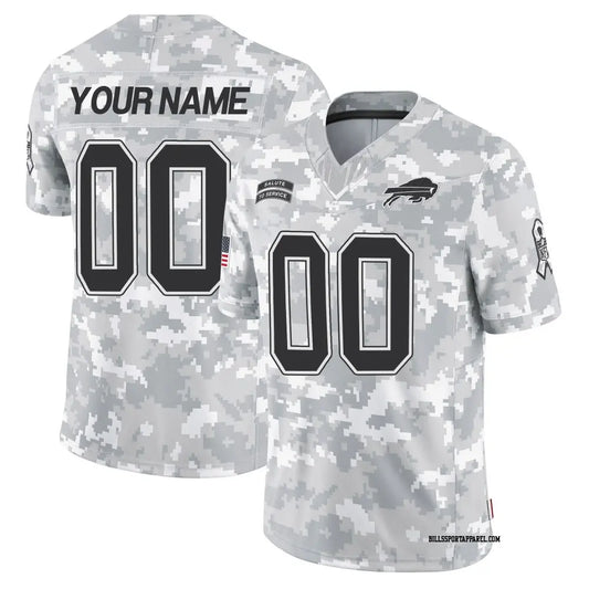 Buffalo Bills Any Name & Number customized YOUTH KIDS Official NFL Salute to Service Jersey product image 1, provided for