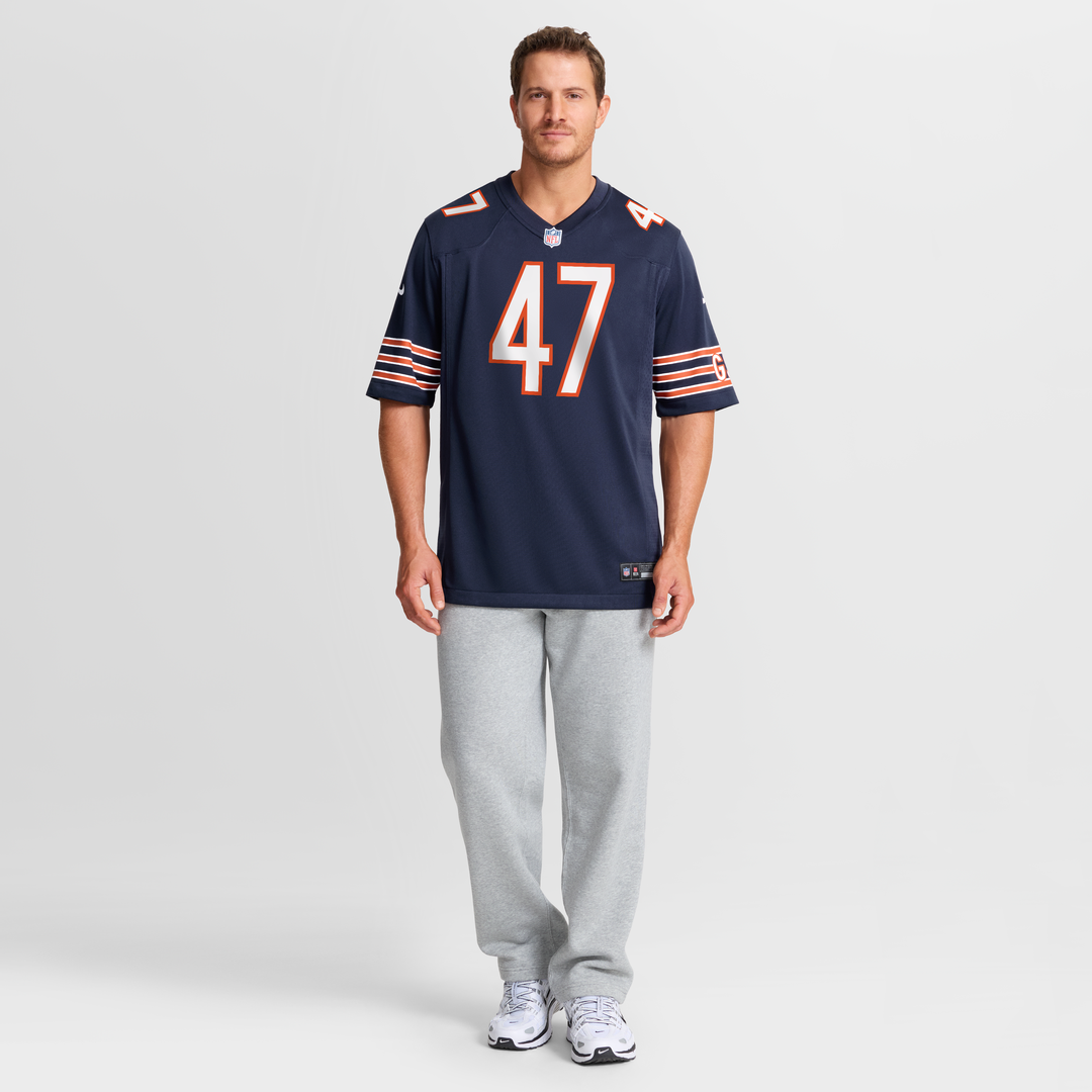 Chicago Bears Ruben Hyppolite II Nike Navy Game Jersey product image 2