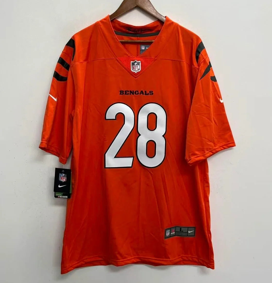 Corey Dillon Cincinnati Bengals Official NFL NIKE Jersey product image 2, provided for visual reference and product detail