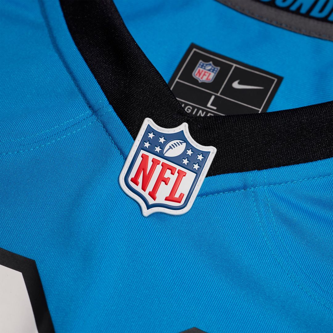 Carolina Panthers Chuba Hubbard Nike Blue Alternate Game product image 4