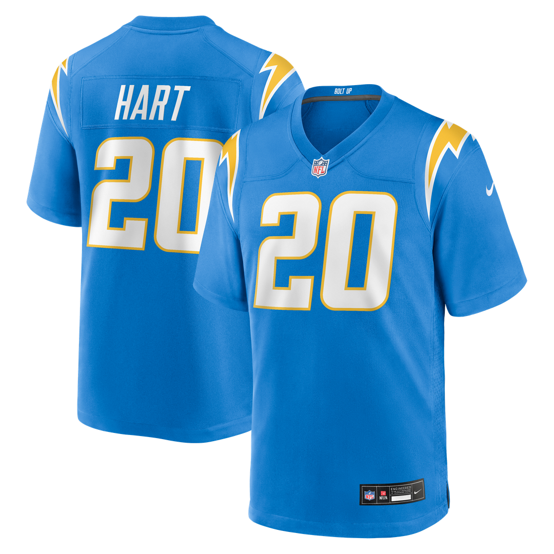 Los Angeles Chargers Cam Hart Nike Powder Blue Game Jersey product image 1