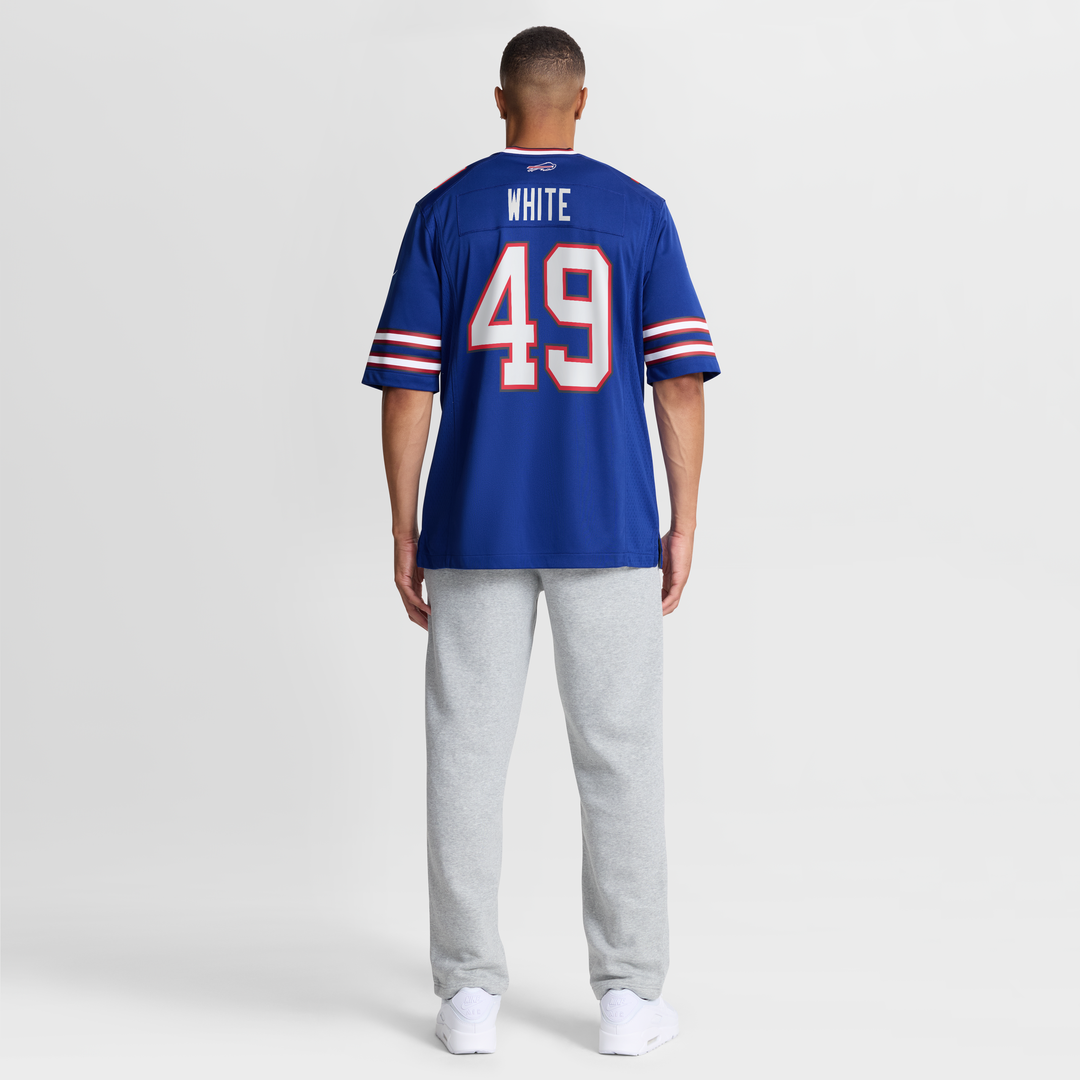 Buffalo Bills DaShaun White Nike Royal Game Jersey product image 5