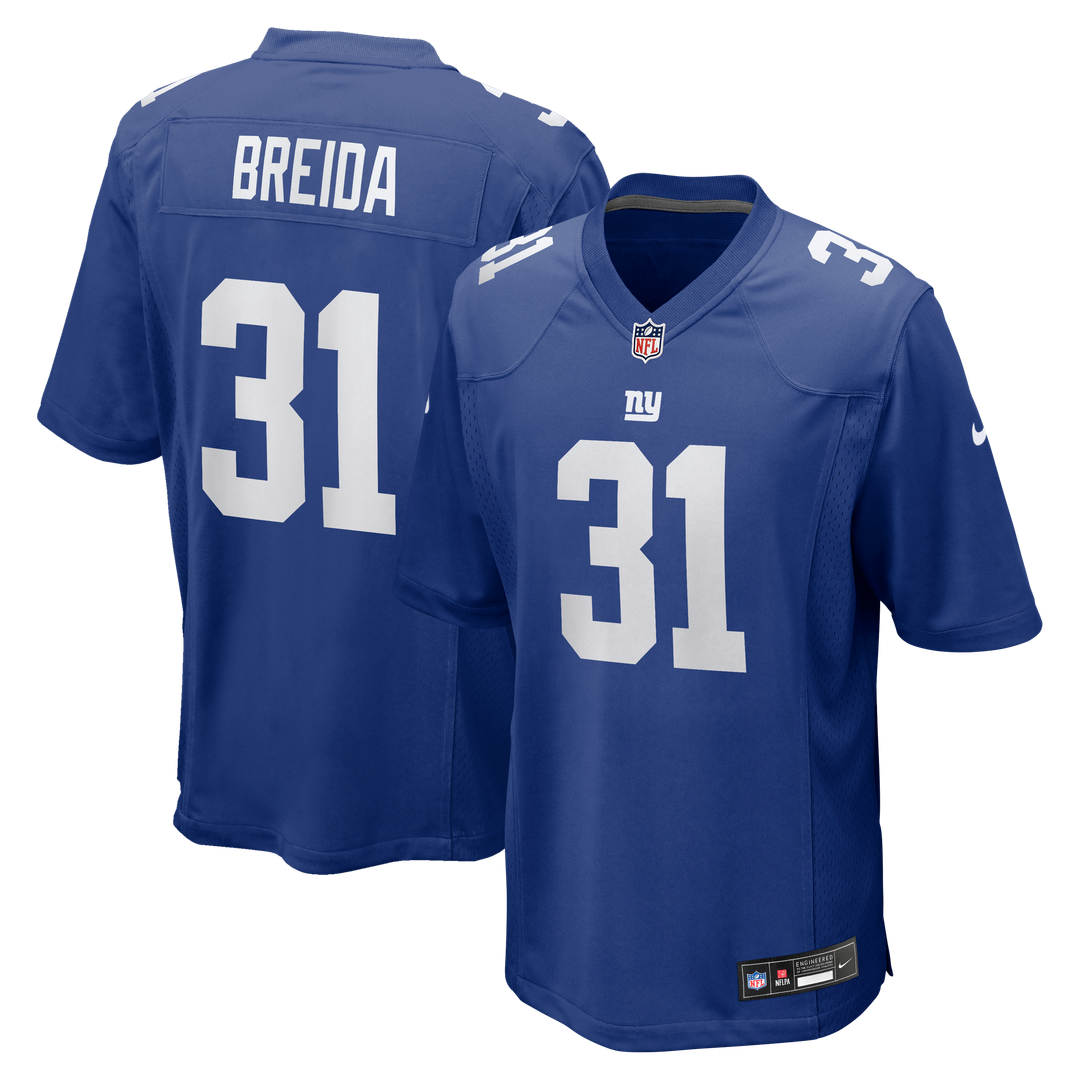 New York Giants Matt Breida Nike Royal Game Jersey product image 1