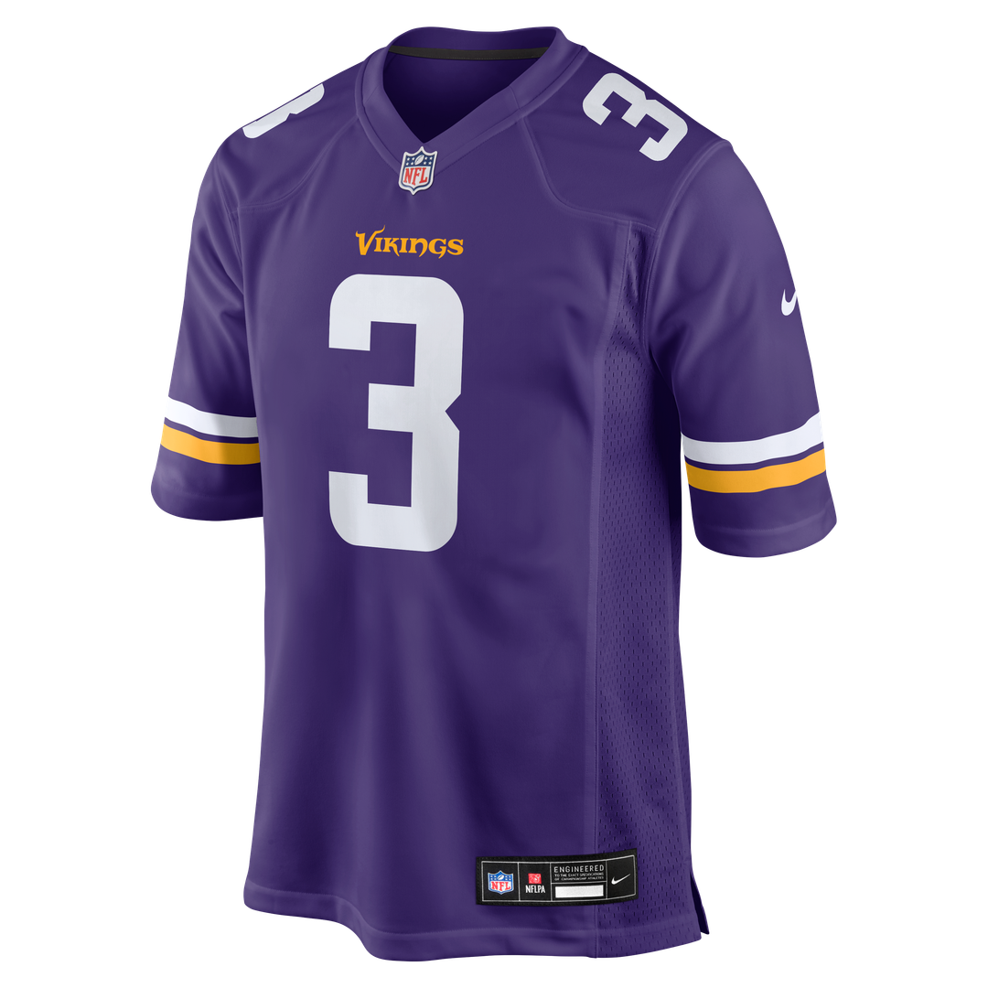Minnesota Vikings Jordan Addison Nike Purple Game Jersey product image 2