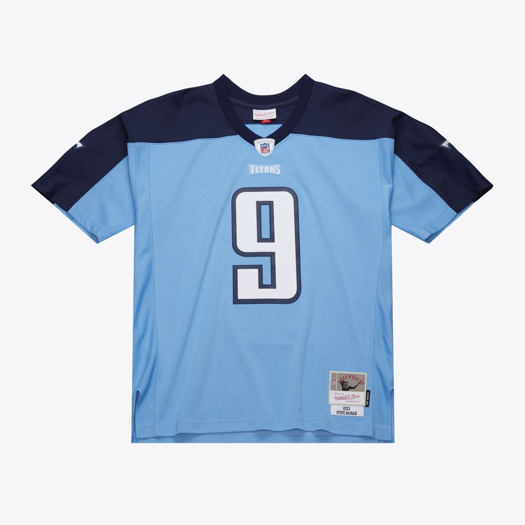 Tennessee Titans Steve McNair Mitchell & Ness Light Blue product image 1