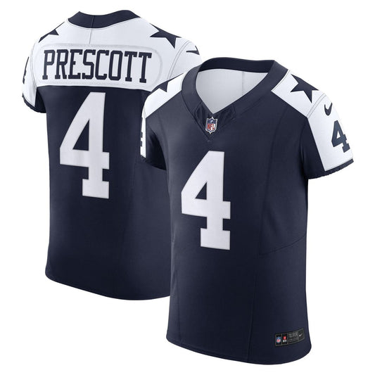 Dallas Cowboys Dak Prescott Nike Navy Alternate Vapor FUSE product image 1