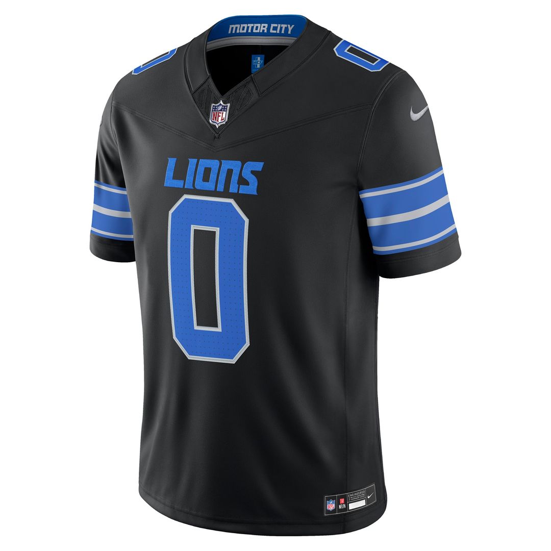 Detroit Lions Jahmyr Gibbs Nike White Vapor FUSE Stitched product image 11