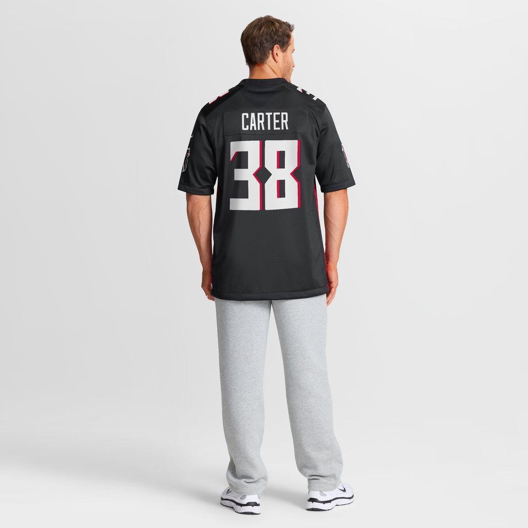 Atlanta Falcons Nathan Carter Nike Black Game Jersey product image 8