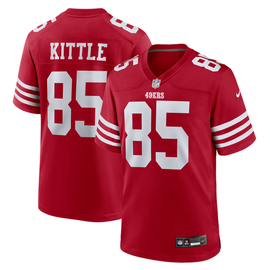 San Francisco 49ers George Kittle Nike Scarlet Game Jersey product image 1