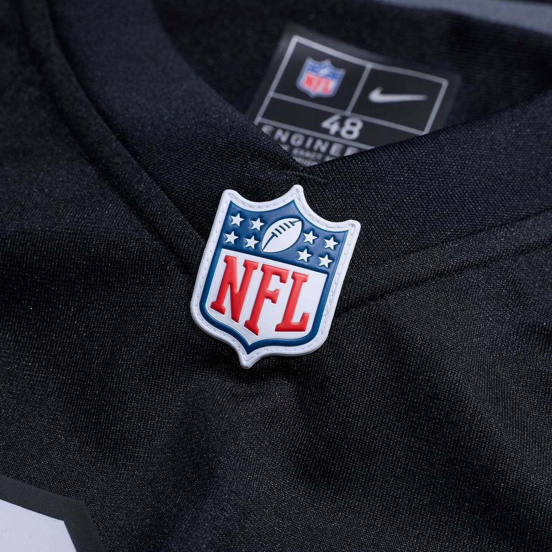 Las Vegas Raiders Jacob Bobenmoyer Nike Black Game Jersey product image 4