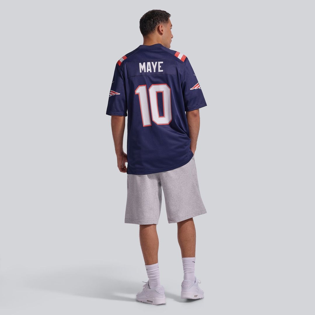 New England Patriots Drake Maye Nike Navy Game Jersey product image 19