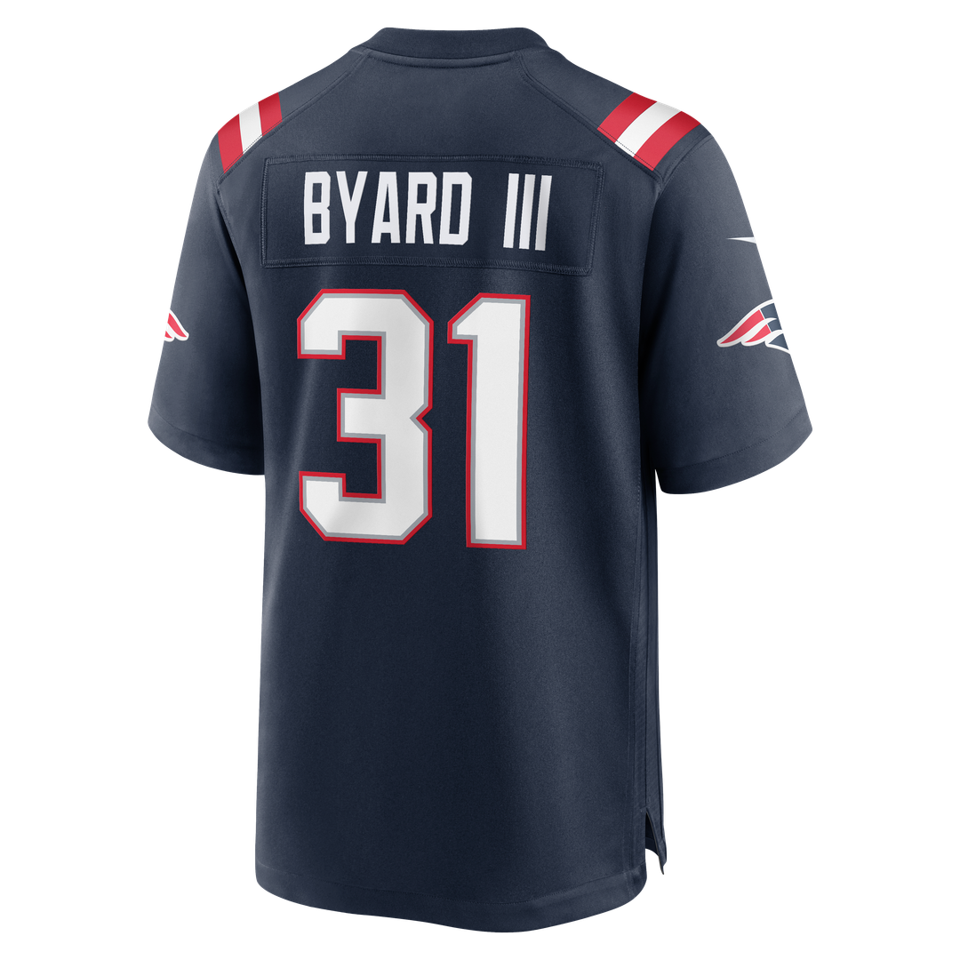 New England Patriots Kevin Byard III Nike Navy Game Jersey product image 5