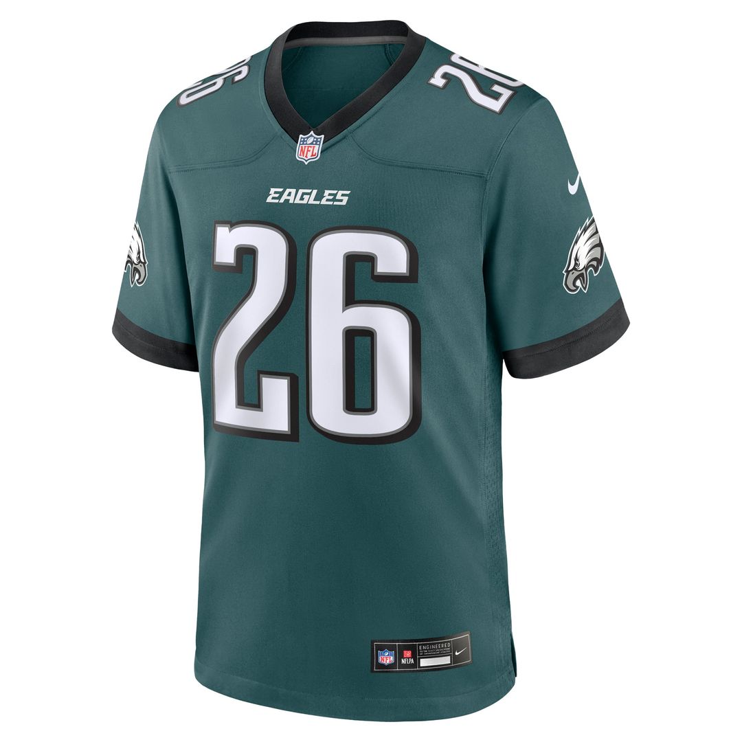 Philadelphia Eagles Saquon Barkley Nike Black Alternate product image 14
