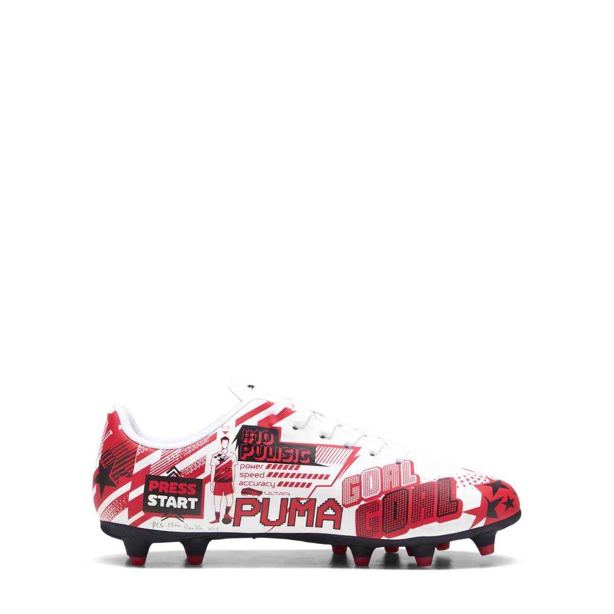 Puma ULTRA Christian Pulisic Legacy Soccer Cleats product image 3, provided for visual reference and product detail review
