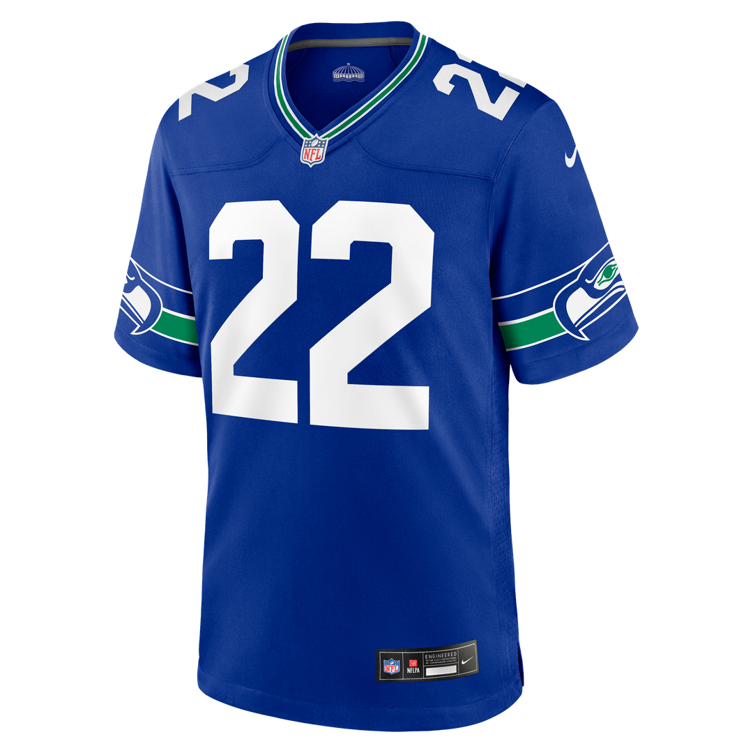 Seattle Seahawks Rashid Shaheed Nike Royal Alternate Game product image 2