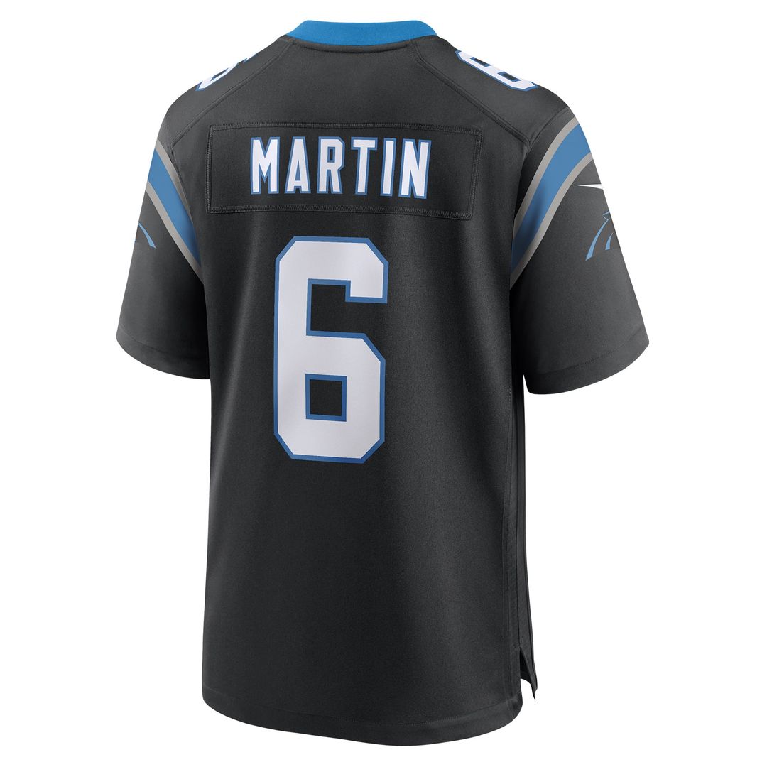 Carolina Panthers Sam Martin Nike Black Game Jersey product image 3