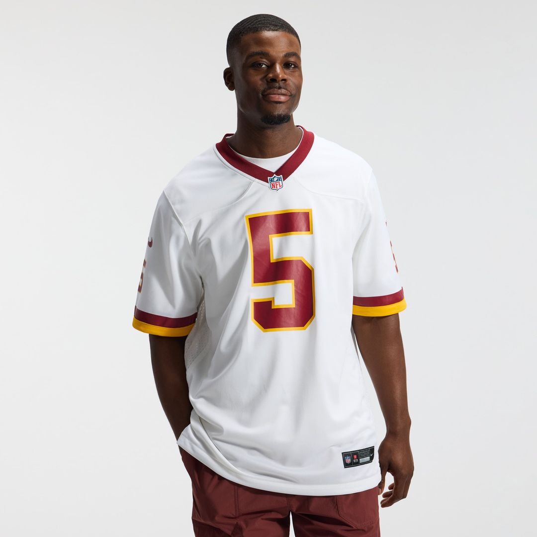 Washington Commanders Jayden Daniels Nike White Game Super product image 2