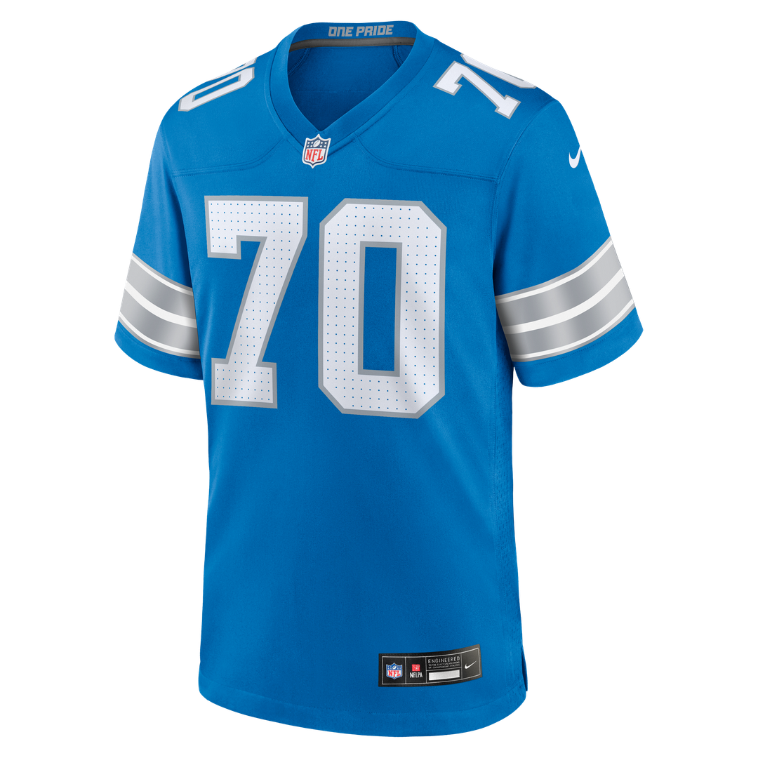 Detroit Lions Juice Scruggs Nike Blue Game Jersey product image 2