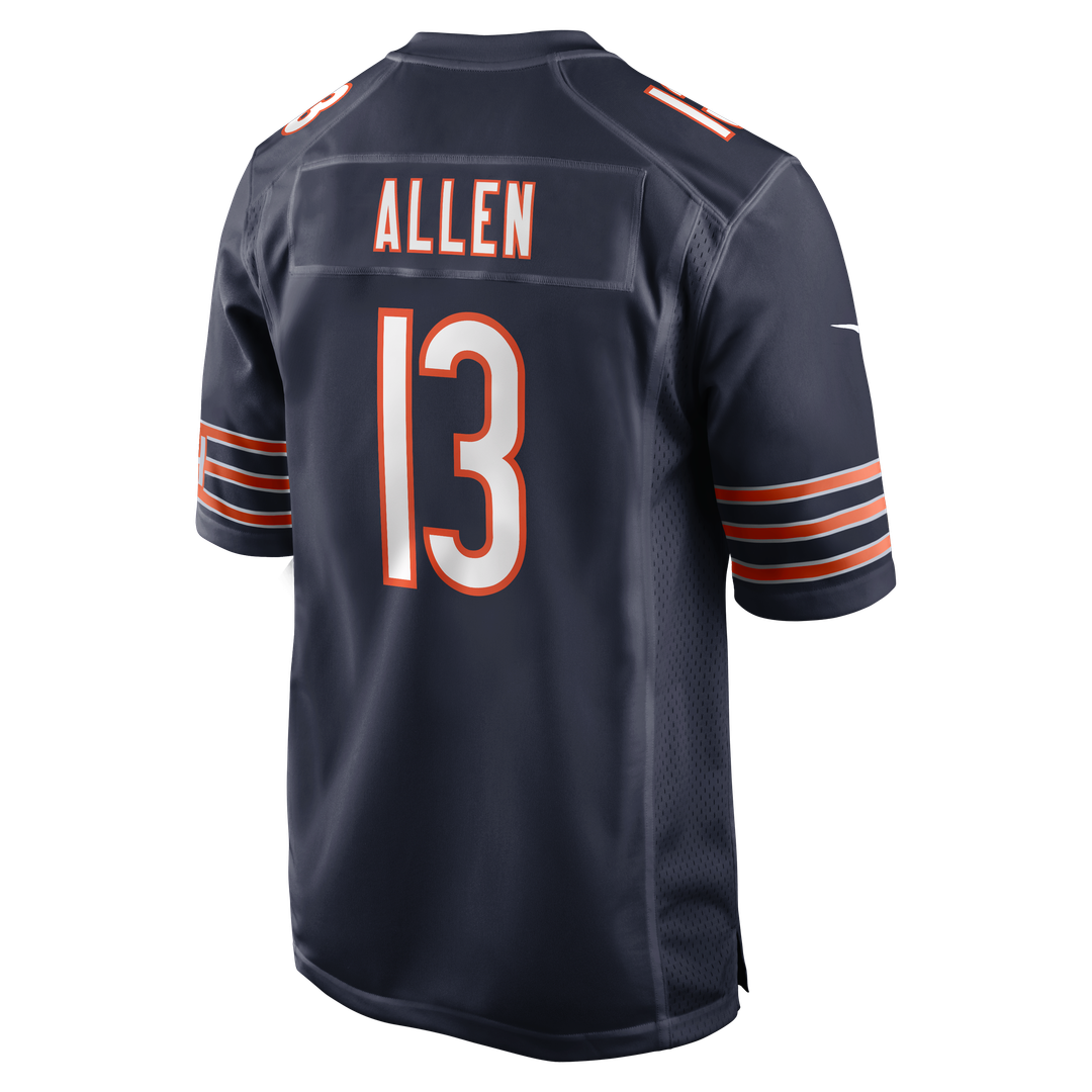 Chicago Bears Keenan Allen Nike Navy Game Jersey product image 3