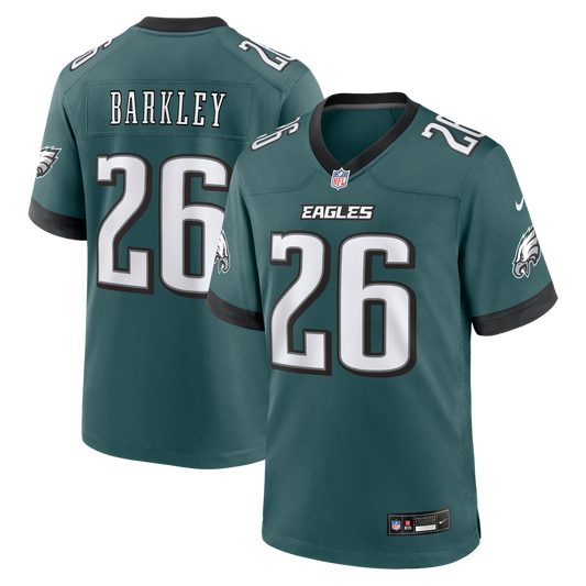 Philadelphia Eagles Saquon Barkley Nike Midnight Green Game product image 1